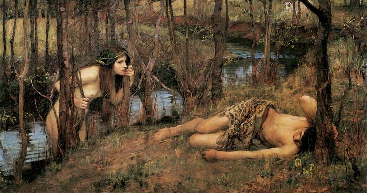 A Naiad (mk41), John William Waterhouse